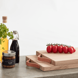 Servierbrett - oak mit Lederhenkel von Andersen Furniture