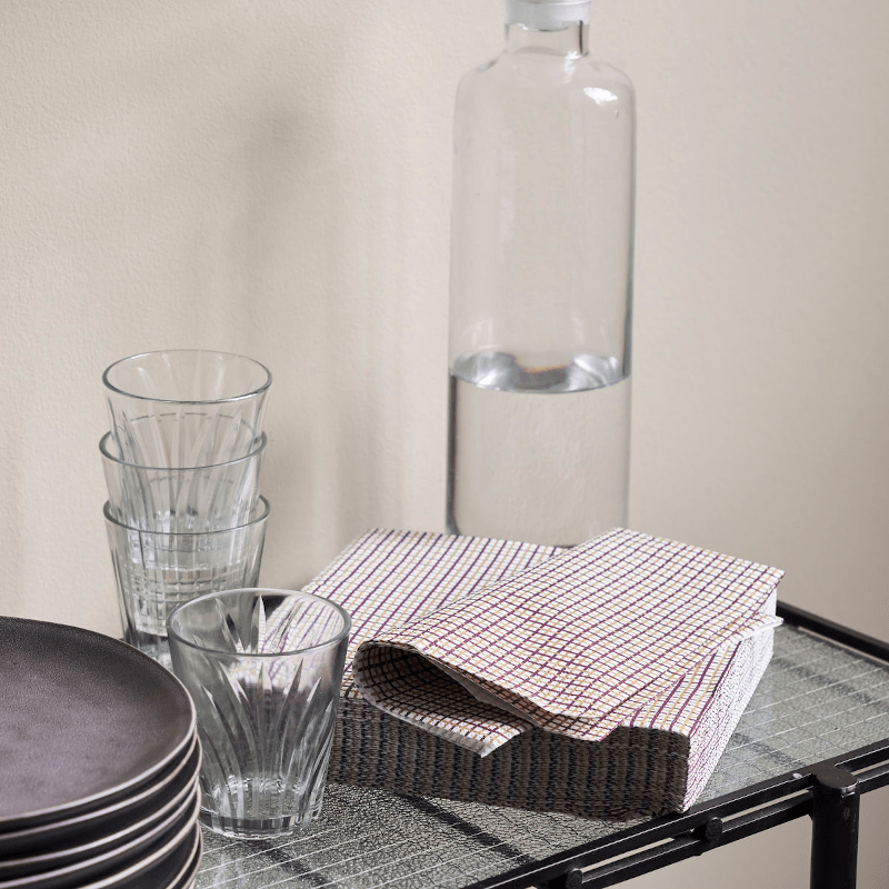 Serviette - Checkered bunt von House Doctor