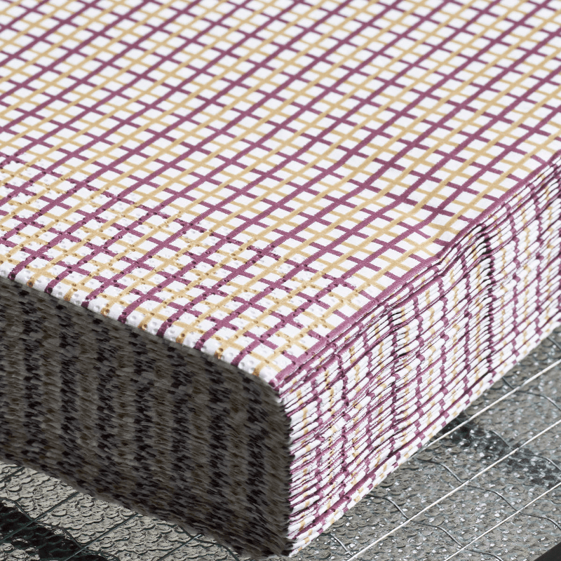 Serviette - Checkered bunt von House Doctor