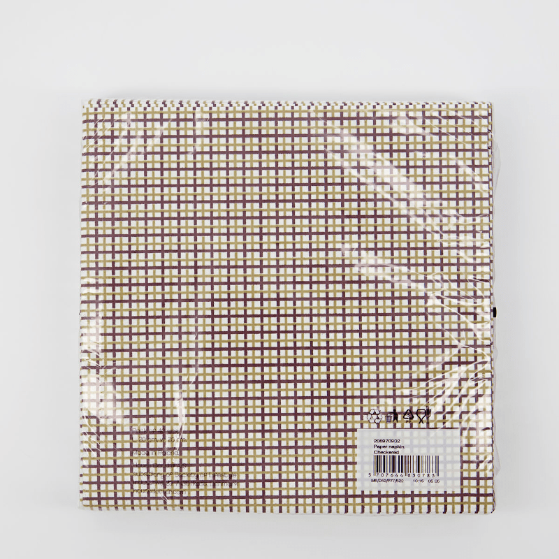 Serviette - Checkered bunt von House Doctor