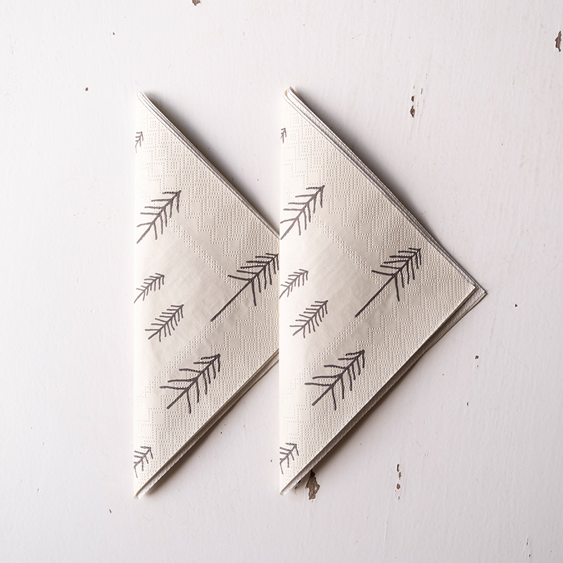 Serviette - TALL beige von Fine little Day