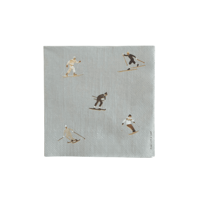 Servietten - Skiers von Fine Little Day
