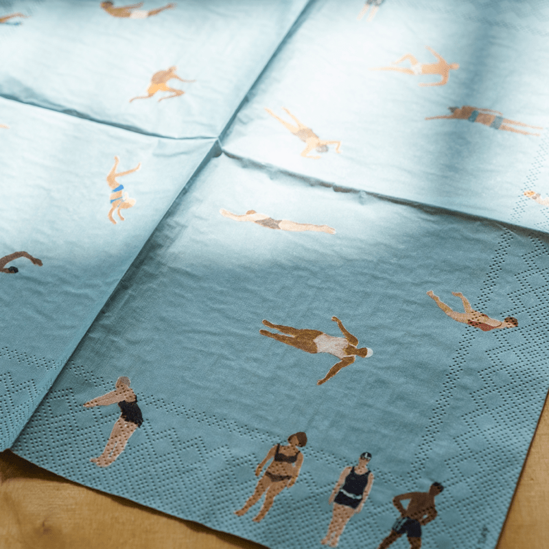 Servietten - Swimmers von Fine little Day