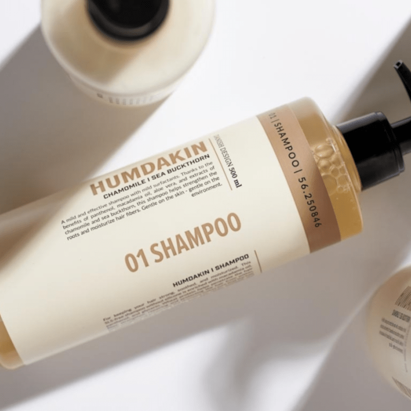 Shampoo 500 ml - Chamomile and Sea Buckthorn von Humdakin
