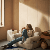 Sitzsack - Billow Bean Bag off white von Ferm Living