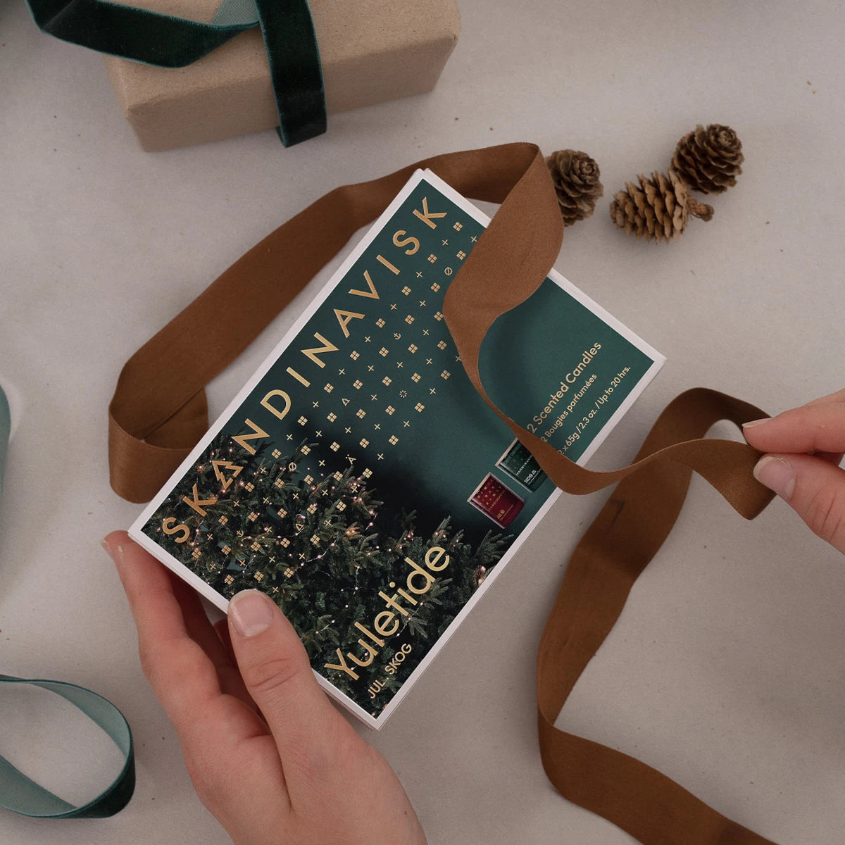 Skandinavisk - Geschenkset Duftkerzen Yuletide