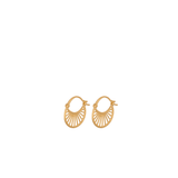 Small Daylight Earrings gold von Pernille Corydon