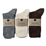 Socken - Chiara Wolle ecru von Lana Bambini