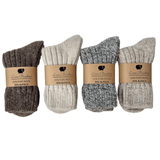 Socken - Maria Wolle/Alpaka beige von Lana Bambini