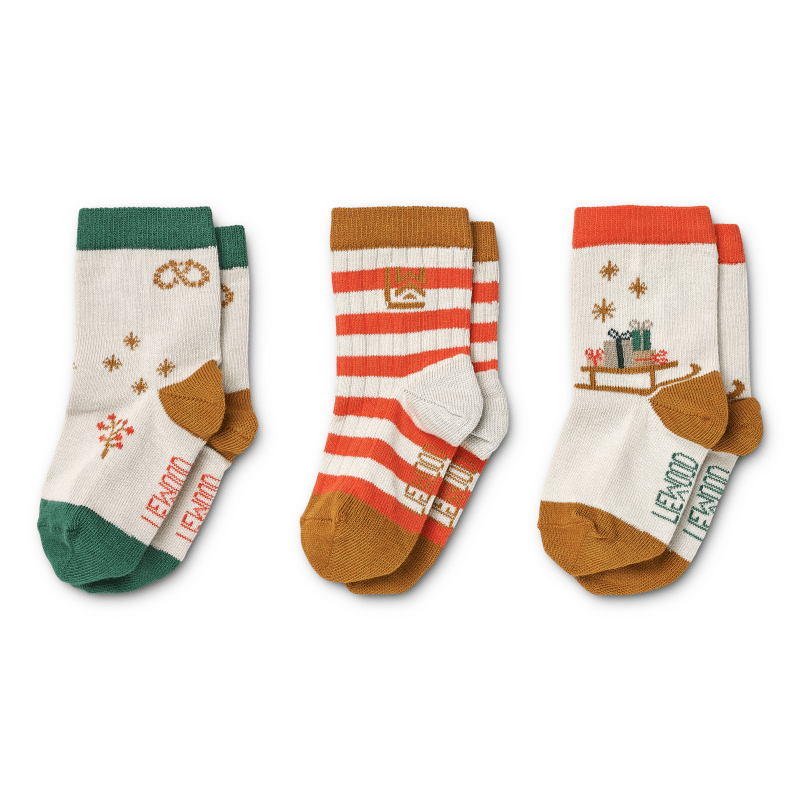 Socken - Silas haoliday sandy mix von Liewood