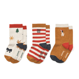 Socken - Silas Holiday/sandy mix von Liewood