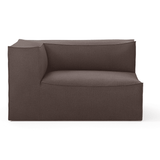 Sofa – Catena Armrest Left L | Hot M. Brown von Ferm Living