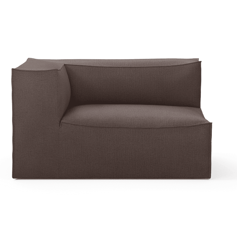 Sofa – Catena Armrest Left L | Hot M. Brown von Ferm Living
