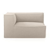 Sofa – Catena Armrest Left L | Wool Boucle natural von Ferm Living