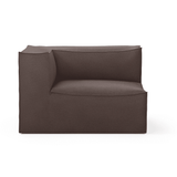 Sofa – Catena Armrest Left S | Hot M. Brown von Ferm Living