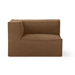 Sofa – Catena Armrest Left S | Hot M. smoked chocolate von Ferm Living