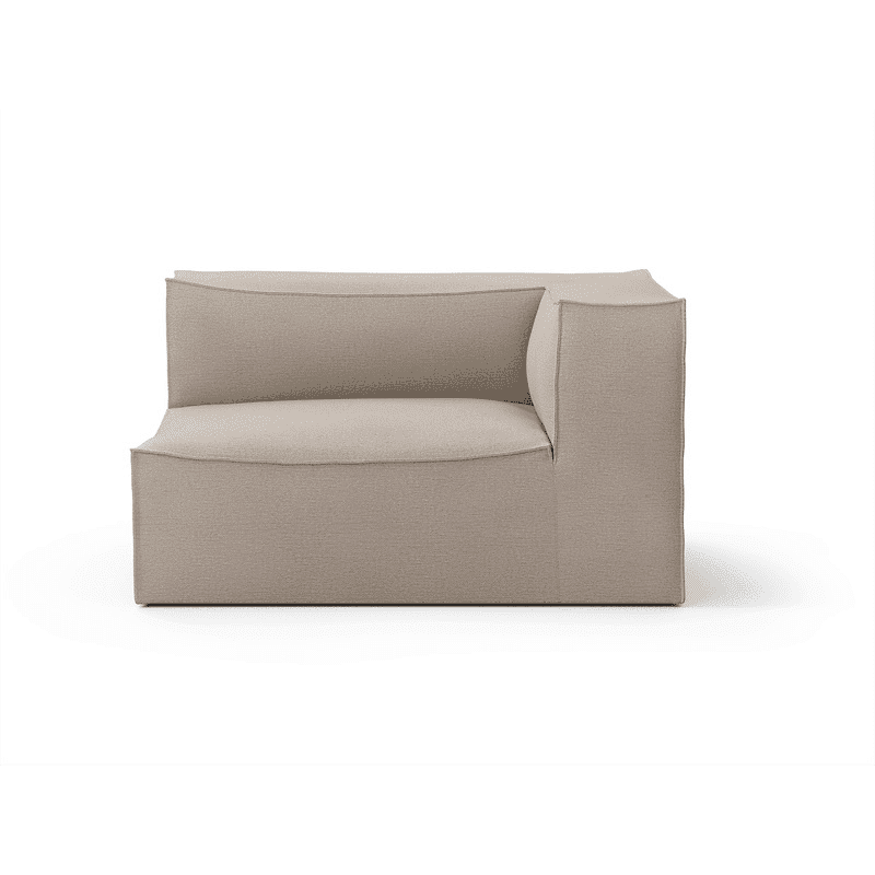 Sofa – Catena Armrest Right L | Cotton Linen von Ferm Living