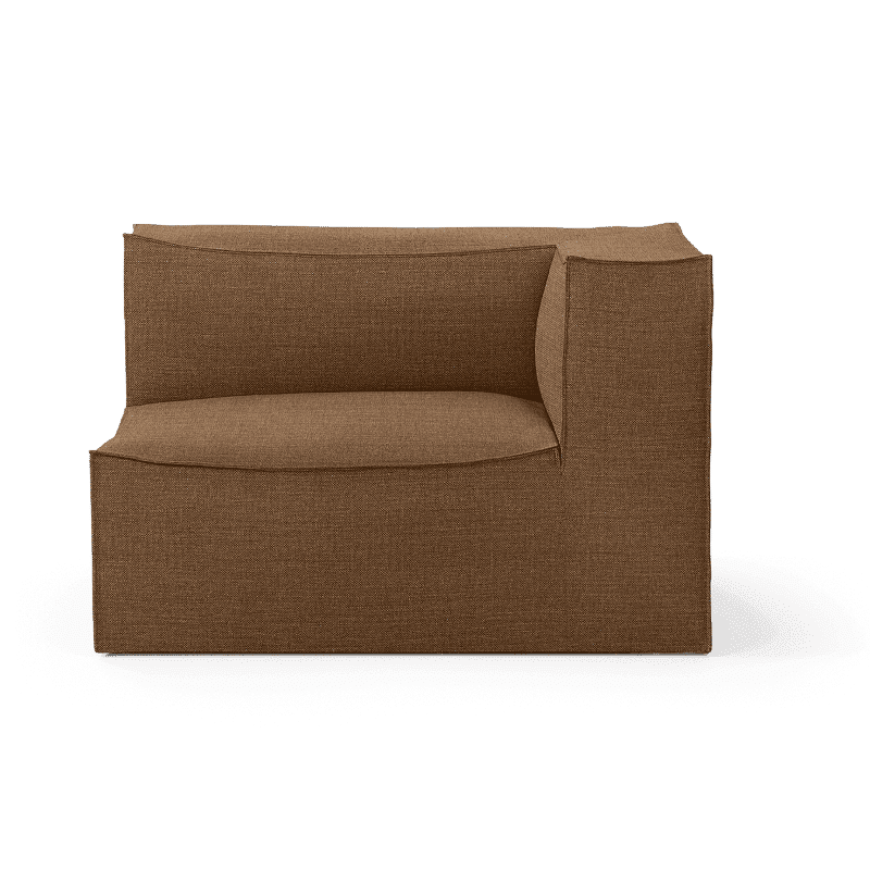 Sofa – Catena Armrest Right S | Hot M. smoked chocolate von Ferm Living