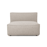Sofa – Catena Center L | Confetti Bouclé light grey von Ferm Living