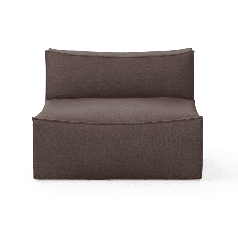 Sofa – Catena Center L | Hot M. Brown von Ferm Living