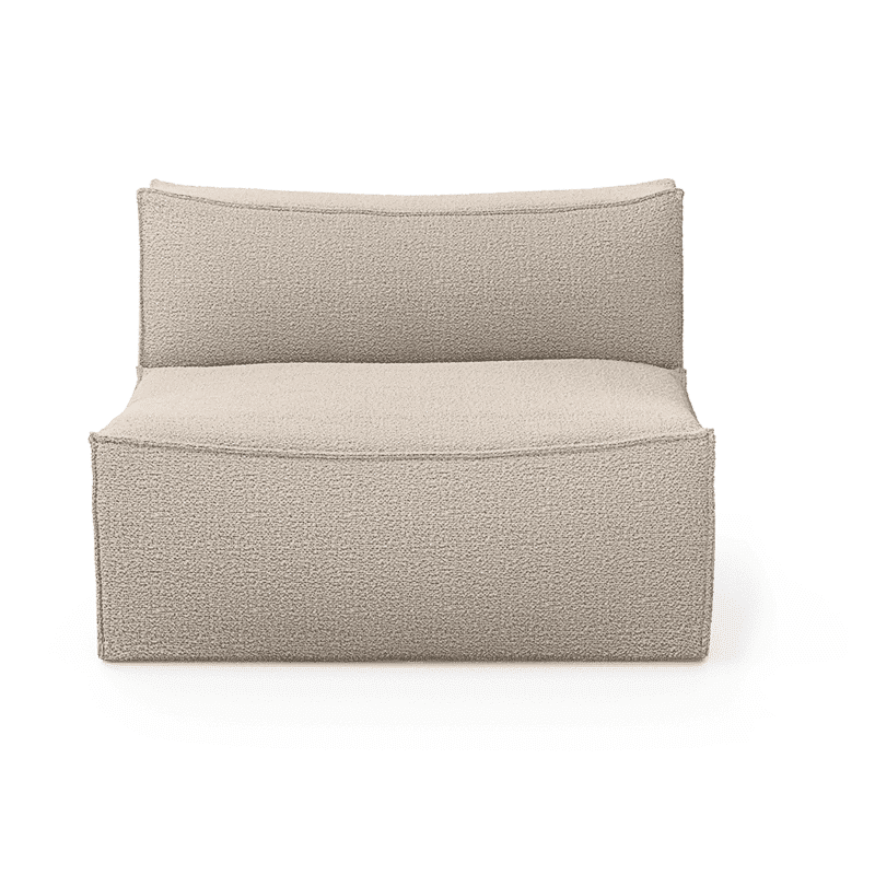 Sofa – Catena Center L | Wool Boucle natural von Ferm Living