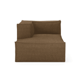 Sofa – Catena Chaise Longue Left S | Hot M. smoked chocolate von Ferm Living