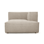 Sofa – Catena Chaise Longue Right L | Confetti Bouclé light grey von Ferm Living