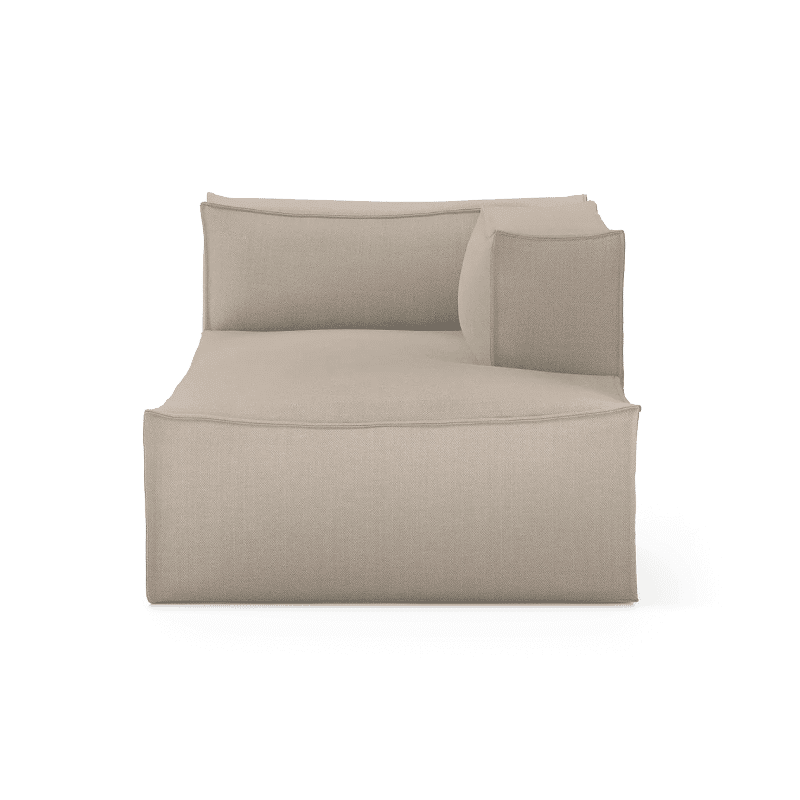Sofa – Catena Chaise Longue Right L | Cotton Linen von Ferm Living