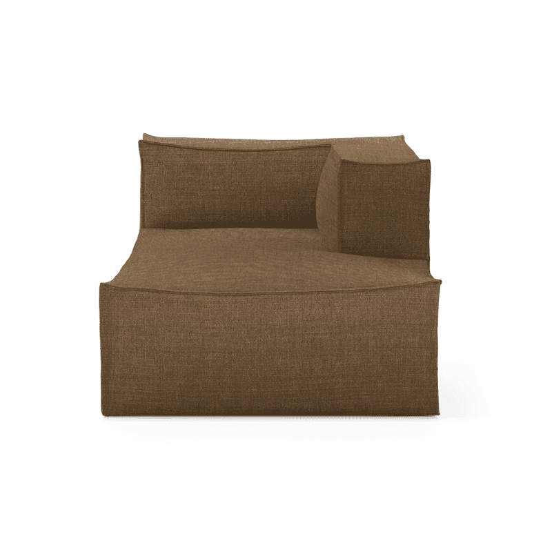 Sofa – Catena Chaise Longue Right S | Hot M. smoked chocolate von Ferm Living