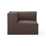 Sofa – Catena Corner L | Hot M. Brown von Ferm Living