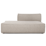 Sofa – Catena Open End Left L | Confetti Bouclé light grey von Ferm Living
