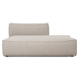 Sofa – Catena Open End Right L | Confetti Bouclé light grey von Ferm Living