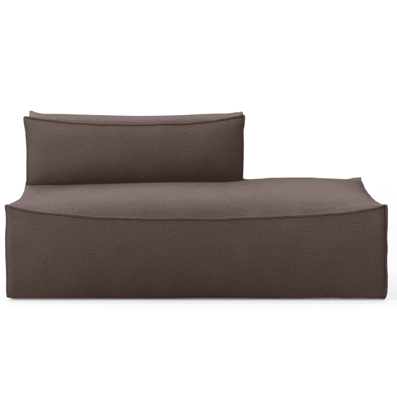 Sofa – Catena Open End Right L | Hot M. Brown von Ferm Living