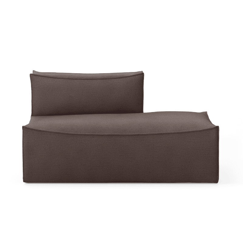 Sofa – Catena Open End Right S | Hot M. Brown von Ferm Living