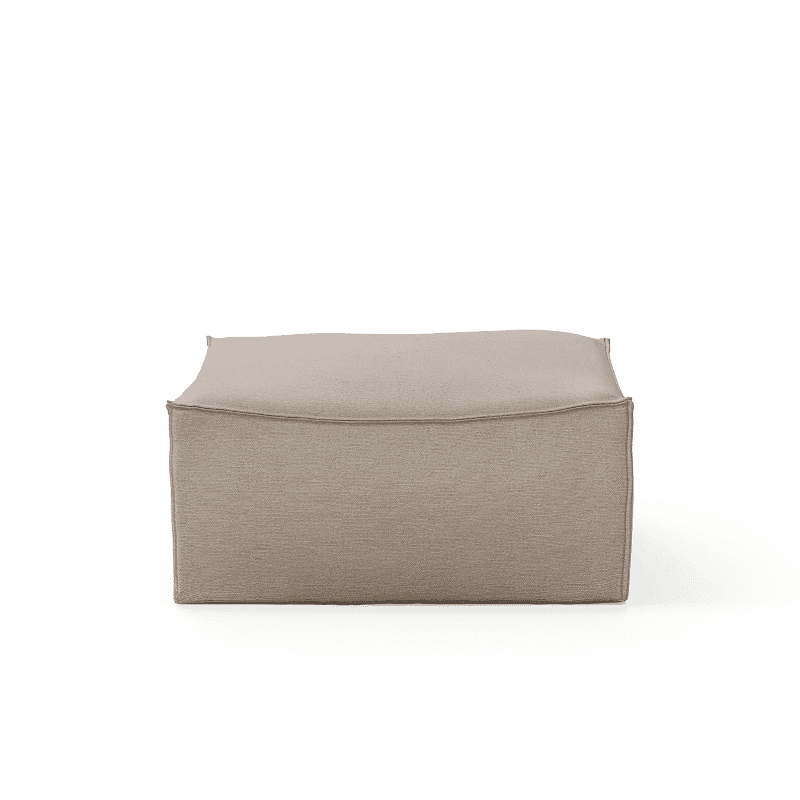 Sofa – Catena Pouf S | Cotton Linen von Ferm Living