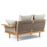 Sofa Outdoor - E510 Modul mit  Rückenlehne & Armlehne von Carl Hansen