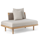 Sofa Outdoor - E530 Modul mit kurzer Rückenlehne von Carl Hansen