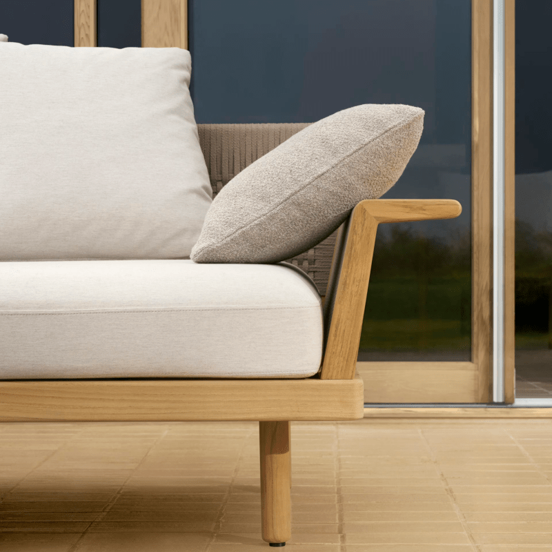 Sofa Outdoor - EOOS 2-Seater mit Chaise Lounge & Open End von Carl Hansen