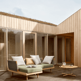 Sofa Outdoor - EOOS 3-Seater mit Chaise Lounge von Carl Hansen