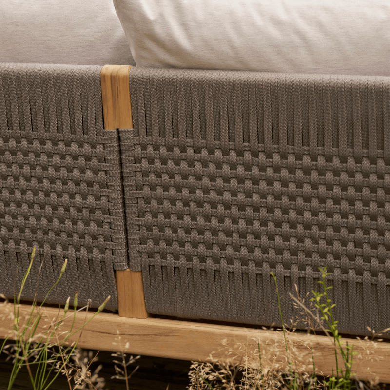 Sofa Outdoor - EOOS 3-Seater mit Sidetable von Carl Hansen