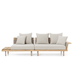 Sofa Outdoor - EOOS 3-Seater mit Sidetable von Carl Hansen