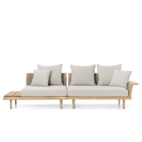 Sofa Outdoor - EOOS 3-Seater mit Sidetable von Carl Hansen