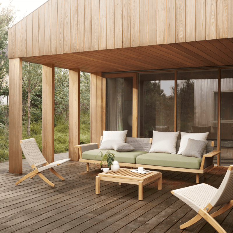 Sofa Outdoor - EOOS 4-Seater von Carl Hansen