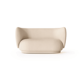 Sofa - Rico 2 Brushed off-white von Ferm Living