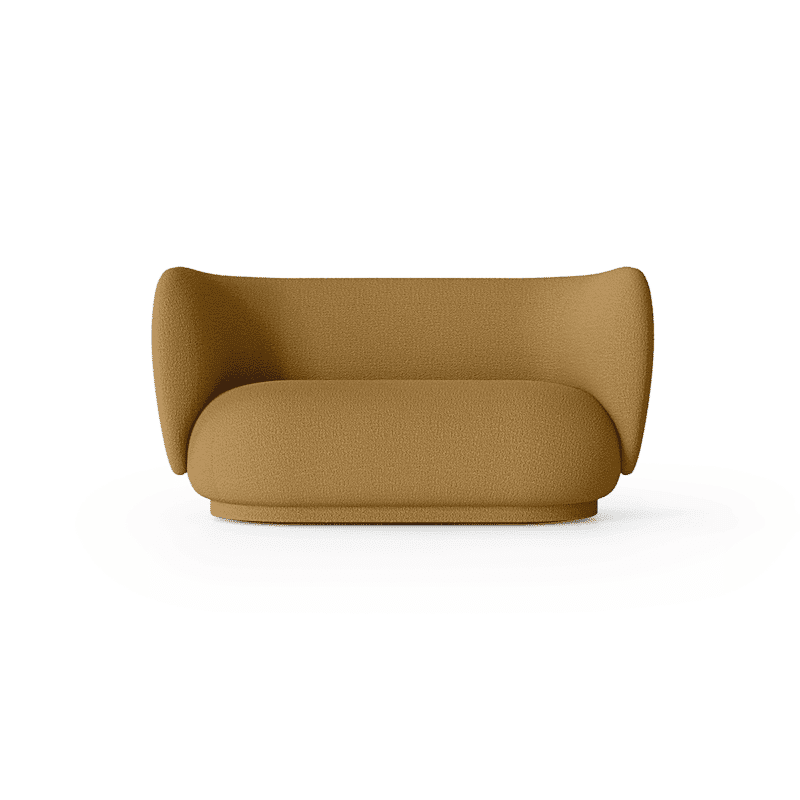 Sofa - Rico 2 Wool Bouclé sugar kelp von Ferm Living