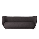 Sofa - Rico 3 Bouclé dark grey von Ferm Living