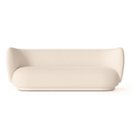 Sofa - Rico 3 Bouclé off-white von Ferm Living