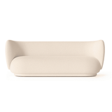 Sofa - Rico 3 Bouclé off-white von Ferm Living