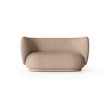 Sofa - Rico 2 Brushed sand von Ferm Living