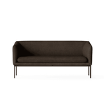 Sofa - Turn 2 Black Hallingdal dark brown von Ferm Living